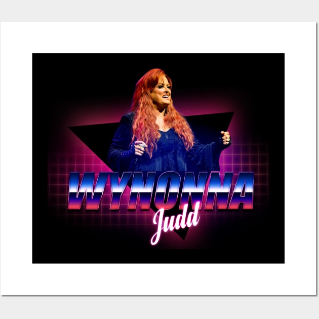 Wynonna Judd - Style Art 80's Wall Art by Zac Brown